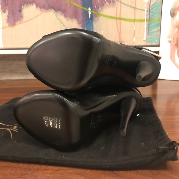 NWT! Giuseppe Zanotti Double-Buckle Biker Bootie - Picture 5 of 8